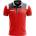 Zeus Мъжка блуза с яка Zeus Vesuvio Men Polo Shirt red grey