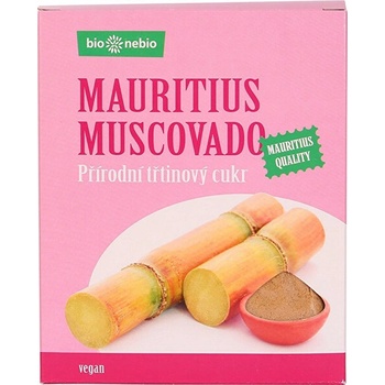 BioNebio Muscovado prírodný trstinový cukor Bio 400 g