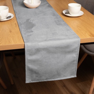 Biante Behúň imitácia brúsenej kože Alcantara ALC-020 Svetlý béžovosivý 20x120 cm