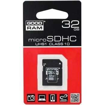 Image 1 of GOODRAM microSDHC 32GB UHS-I/C10 (290055)