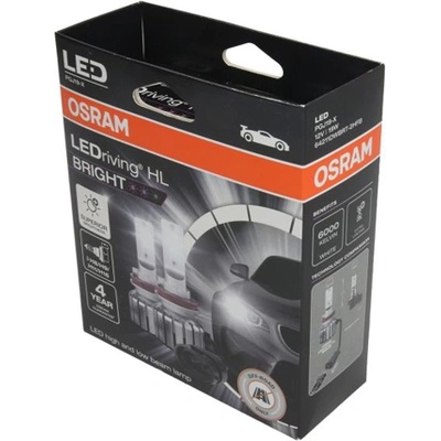 Крушка OSRAM LED, 12V, 19W, 6000K, 1900lm, 2 броя