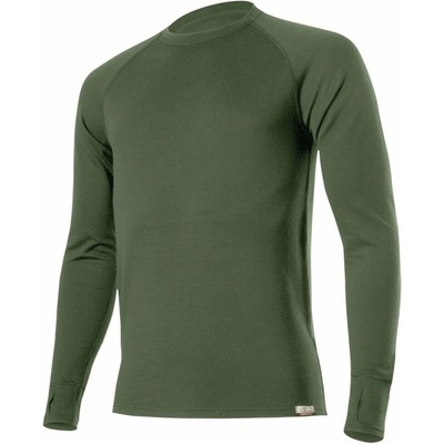 Lasting Vlněná Merino mikina WITY 260g zelená