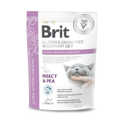 BRIT Veterinary Diet Cat Gluten Grain free Ultra-Hypoallergenic 0,4 kg