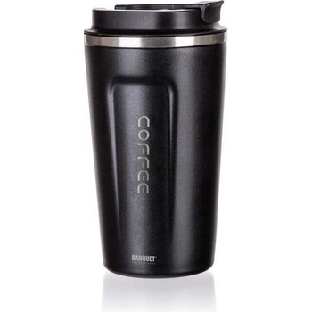 Banquet termohrnek Arty Black 450 ml