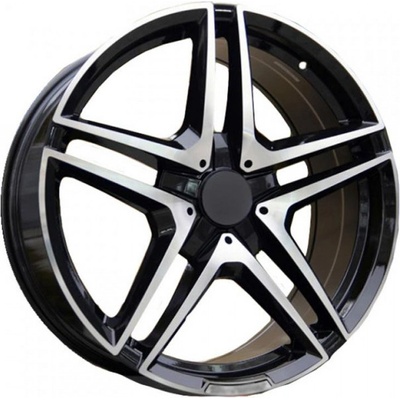 Carbonado Giant 8x18 5x160 ET50 black front polished