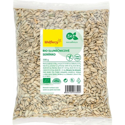 Wolfberry Slunečnicové semínko BIO 500 g