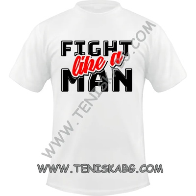 Fruit of the Loom Тениска - Fight like a man