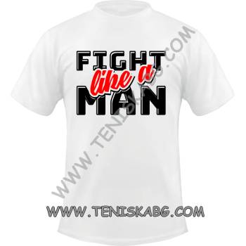 Image 1 of Fruit of the Loom Тениска - Fight like a man