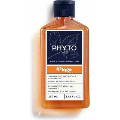 Phyto Plage Rehydrating AfterSun Shampoo šampón po opaľovaní pre vlasy namáhané chlórom, slnkom a slanou vodou 250 ml