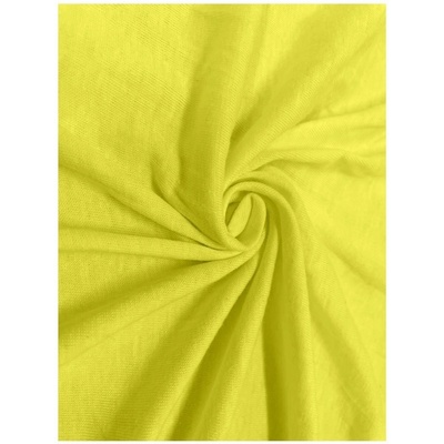 Chanar prostěradlo jersey žluté 60x120