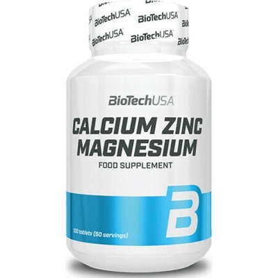Biotechusa Kalcium zinok magnesium 100 tabliet