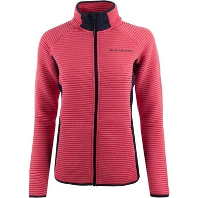Alpine Pro VULIA dámská mikina růžová – Zboží Mobilmania