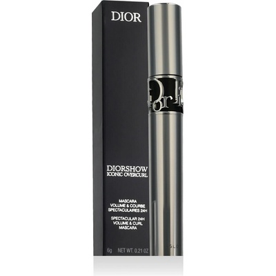 Dior Diorshow Iconic Overcurl riasenka pre väčší objem a natočenie rias 090 Black 6 g