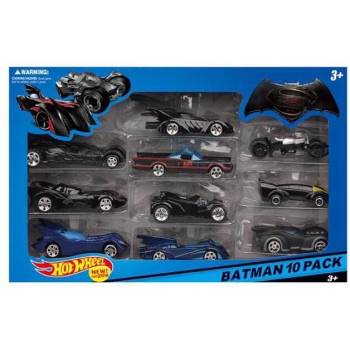 Image 1 of Комплект 10 бр. метални коли на Батман 999-10