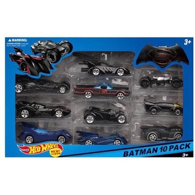 Комплект 10 бр. метални коли на Батман 999-10