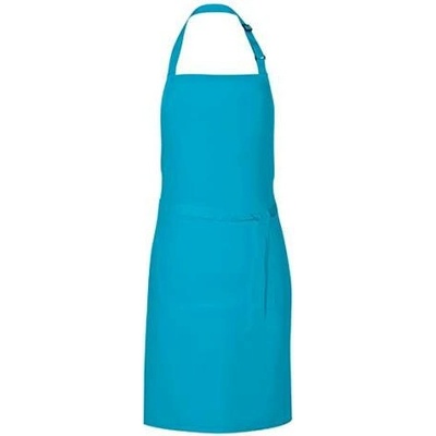 Link Kitchen Wear Unisex grilovací zástěra X987 Turquoise Pantone 312 85x72cm