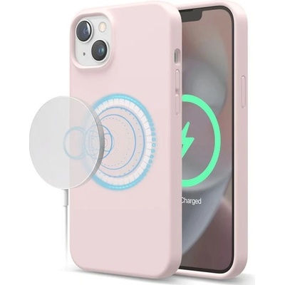 Elago Silicone Case Magsafe iPhone 14 Plus - Lovely Pink