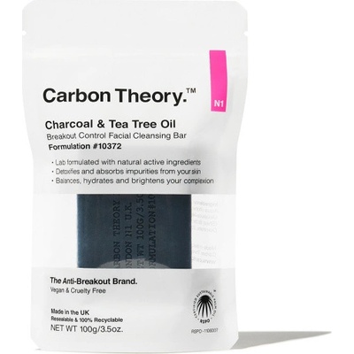 Carbon Theory Facial Cleansing Bar mýdlo 100 g