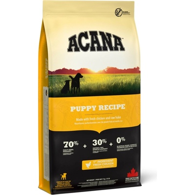 Acana Puppy kuře & krůta & hejk 17 kg