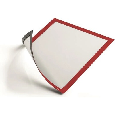 Informačný panel, A4, magnetický, DURABLE "DURAFRAME® MAGNETIC", červená