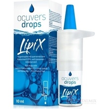 Lunomedic Ocuvers drops LipiX oční kapky s HA 0,15% a liposomy 10 ml