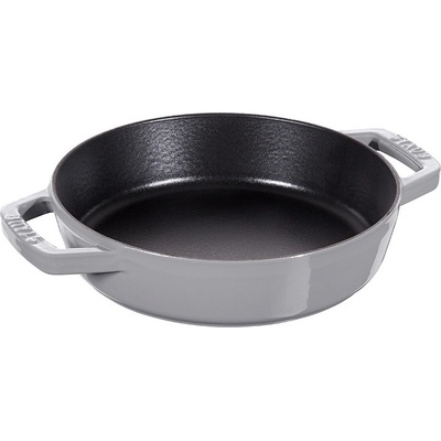 Staub Servírovacia liatinová panvica grafitová sivá 20 cm