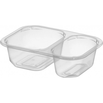 Worldoffice Miska na jedlo zatavovacia 2-dielna (160x112x45mm) (528ks v kartone) -