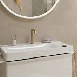 Hansgrohe Смесител за умивалник Hansgrohe Tecturis S с два отвора, CoolStart, покритие с матов бронз (73353140)