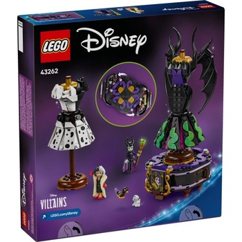 Image 1 of LEGO® Disney™ - Maleficent's and Cruella De Vil's Dresses (43262)