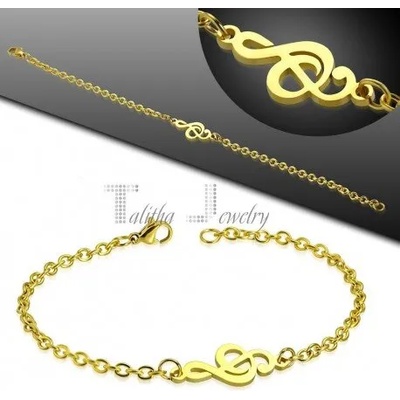 Talitha Дамска гривна „Сол ключ