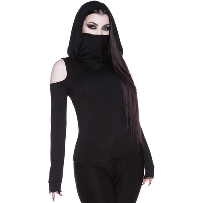 KILLSTAR дамска блуза с дълъг ръкав KILLSTAR - Fatale Fortune - Черен - KSRA003576