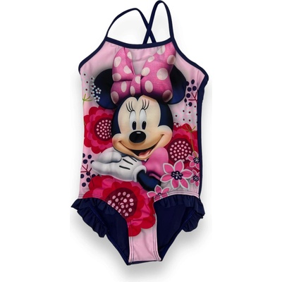 Dievčenské modré plavky Minnie mouse Modrá