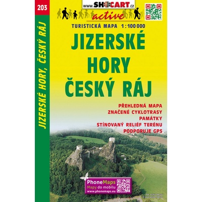 Jizerské hory Český ráj 1:100 000