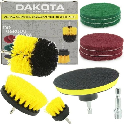 SADA ČISTICÍCH KARTÁČŮ NA VRTAČKU 10KS DAKOTA M06991