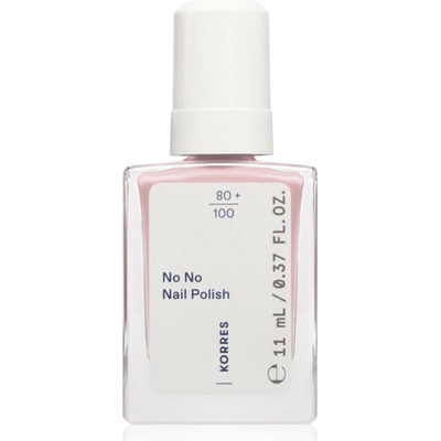 KORRES No No Nail Polish подхранващ лак за нокти цвят 17 Creamy Pink 11ml