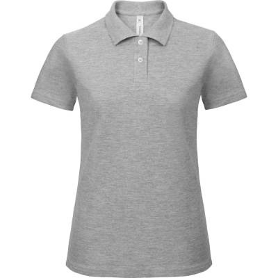 Dámska polokošela B&amp;C Basic šedá