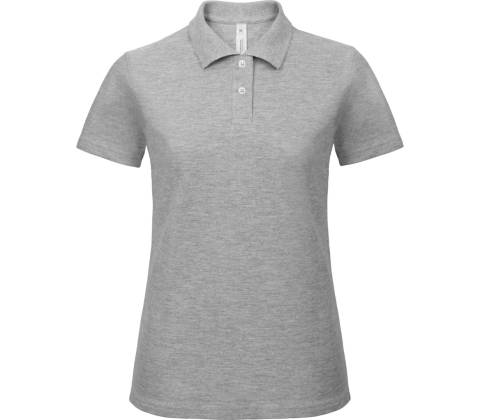 Dámska polokošela B&amp;C Basic šedá