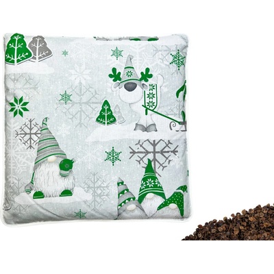 VFstyle Pohankový polštář Elf zelený 40 x 40 cm