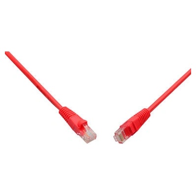 Solarix C5E-114RD-20MB Patch kábel CAT5E UTP PVC 20m červený s hrdlom