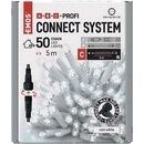 Vianočné osvetlenie Emos D2AC02 Profi LED spojovacia reťaz biela 5 m vonkajšia aj vnútorná studená biela časovač