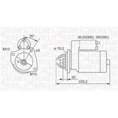 Startér MAGNETI MARELLI 063721067010