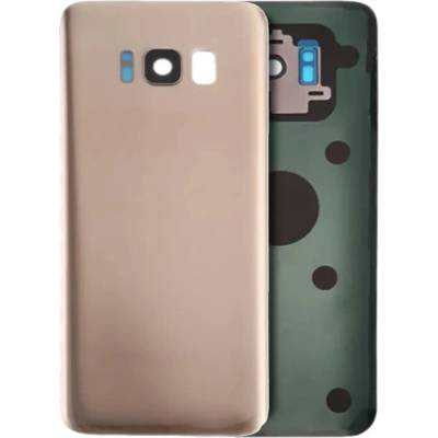 Zadní sklo Samsung Galaxy S8 s krytkou kamery – zlatý javor – Aftermarket Plus SAM3845