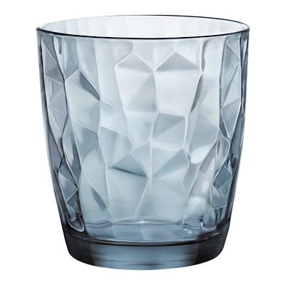 Bormioli Rocco ЧАША ЗА ВОДА diamond 305ml СИНЯ (350220m02321990)
