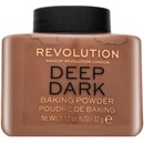 Makeup Revolution Baking Powder Deep Dark púder pre zjednotenú a rozjasnenú pleť 32 g