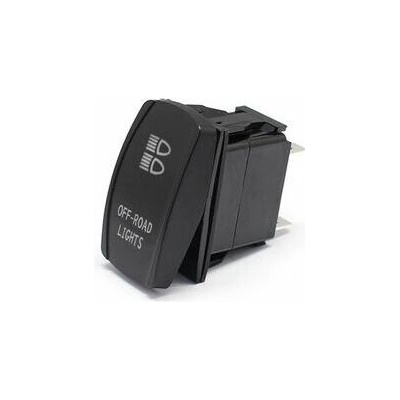 Vypínač kolébkový ON-OFF „OFF ROAD LIGHTS“ – 1pólový, 250V/20A | Zboží Auto
