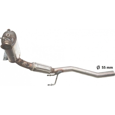 JMJ 1078DPF filter výfuku AUDI A3 2 (03-13) 1.9 TDi , AUDI A3 2 (03-13) 2.0 TDi , AUDI A3 2 Sportback (03-15) 1.9 TDi , AUDI A3 2 Sportback (03-15) 2.0 TDi , SEAT Altea 1 (04-15) 1.9 TDi , SEAT Altea