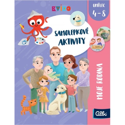 Albi Kvído Samolepkové aktivity Moje rodina