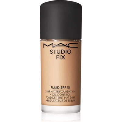 MAC Cosmetics Mini Studio Fix Fluid SPF 15 24HR Matte Foundation + Oil Control матиращ фон дьо тен SPF 15 цвят NW15 15ml