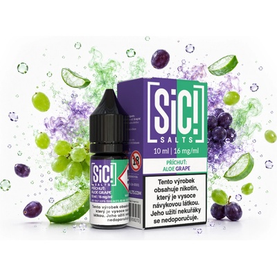 Sic!Salts Aloe Grape 10 ml 16 mg