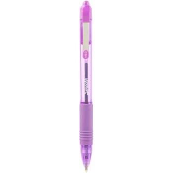 Zebra Химикалка, 0, 27 мм, с бутон, ZEBRA "Z-Grip Smooth", лилава 22568 (22568)